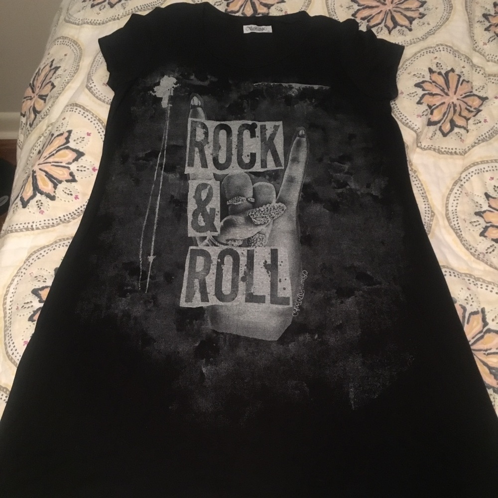 Lauren Moshi rock n roll t shirt dress